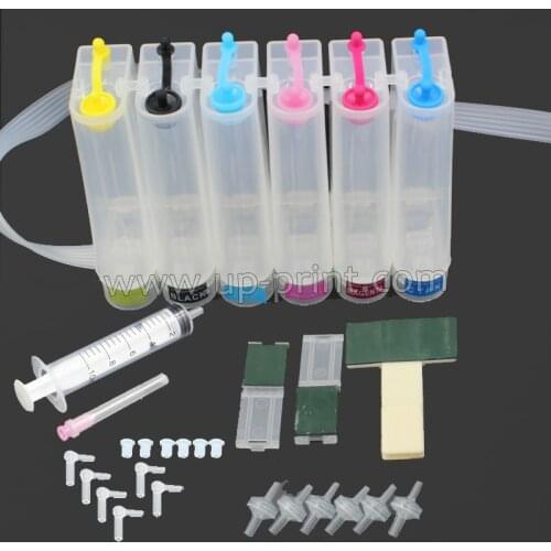 Universal 6 colors CISS kit with accessories ink tank ink system used for epson hp canon printer