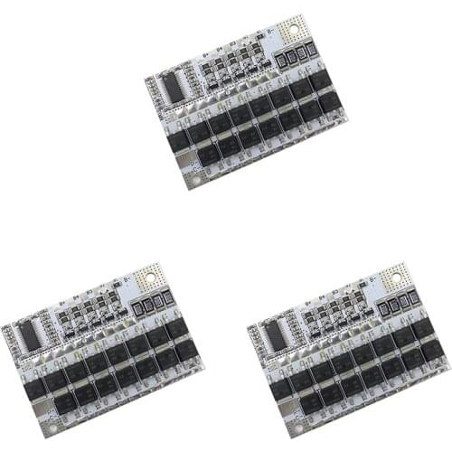 Bms 12V 16.8V 21V 100A Li-Ion Ternary Lithium Battery Protection Board With Balance Pcm 18650 Lipo Bms Protection Pcb