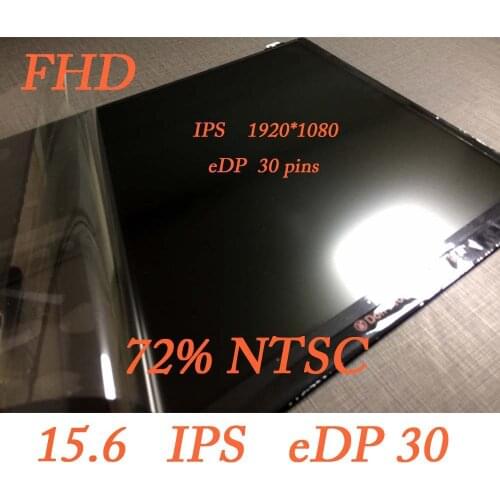 15.6" IPS 72% NTSC LP156WF6 SPB1 SPA1 LP156WF4 SPJ1 SPU1 B156HAN01.2 eDP 30 PIN 1920 1080 laptop lcd screen panel matrix
