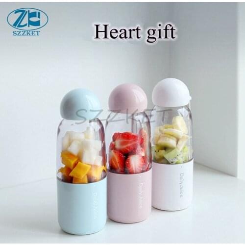 1pc Juicing Cup Electric Rechargeable USB Mini Mixing Cup Fruit Juicer Portable