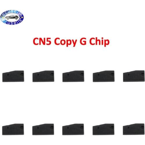 10 PCS, CN5 Copy G Chip 80Bit Carbon Auto Transponder Chip Ceramic Car Chip Blank Key Chip (repeat clone by CN900 and ND900)