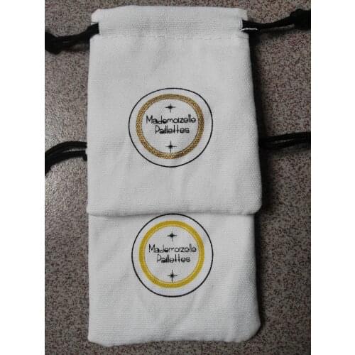 CBRL canvas customized 28*25cm drawstring bag cotton fabric jewelry gift bags with 1 color printing free shipping by DHL