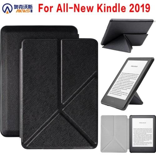 Cover Case for Kindle 10th 2019 Smart Origami cover for Kindle 6" 2019 Fashion Shockproof Protective Shell Auto Sleep Wake