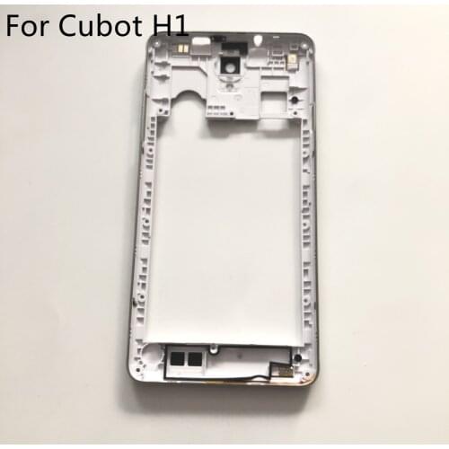 Cubot H1 Used Back Frame Shell Case + Camera Glass Lens For Cubot H1 MT6735P 5.50" 720 x 1280 Smartphone Free Shipping