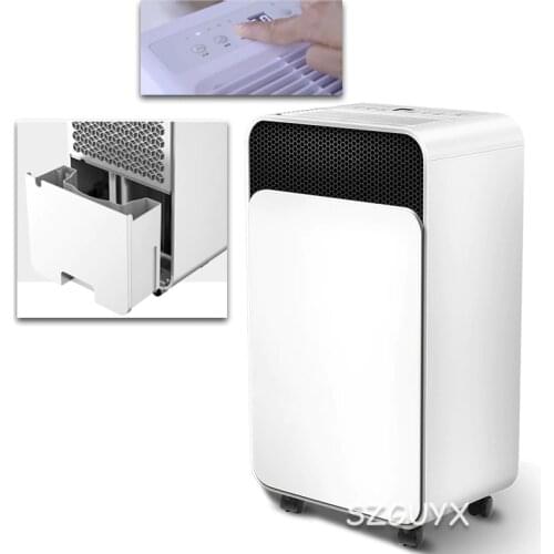 Indoor household small dehumidifier, silent moisture absorption and constant humidity machine, smart touch screen dehumidifier