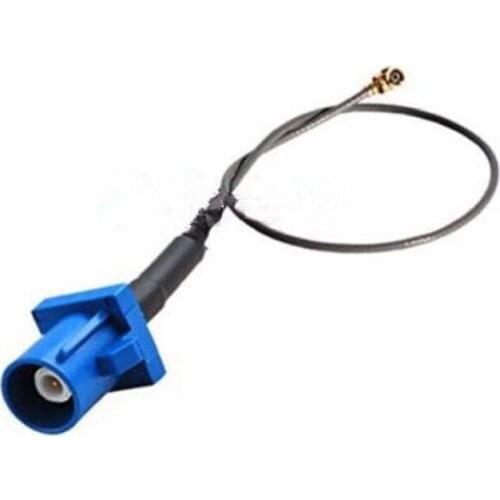 Fakra C Male Plug to U.fl Ipex Male Plug Assembly Extension Coaxial Cable For Car GPS Navigation Adaptor