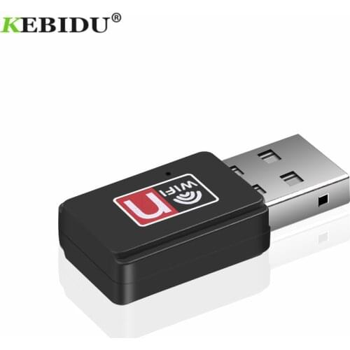 KEBIDU 150Mbps Mini Wifi Adapter USB Wi-fi Dongle 2.4G 802.11g/b/n Wireless PC LAN Network Card Wi Fi USB Receiver For Laptop