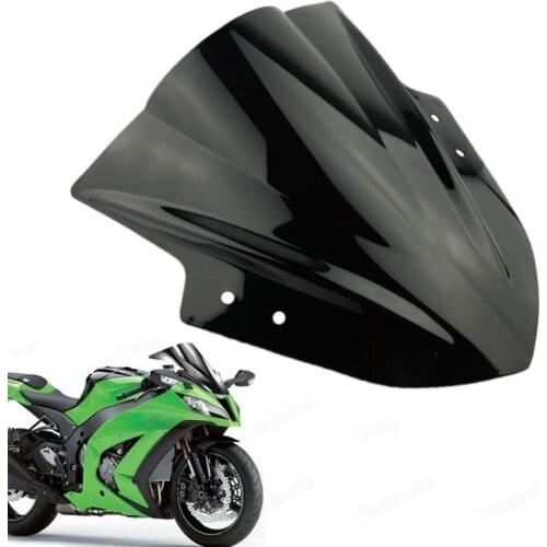 Motorcycle Windshield Windscreen Double Bubble for Kawasaki Ninja 300 EX300 2013 2014 2015 2016 2017 Motorcycle Accessories