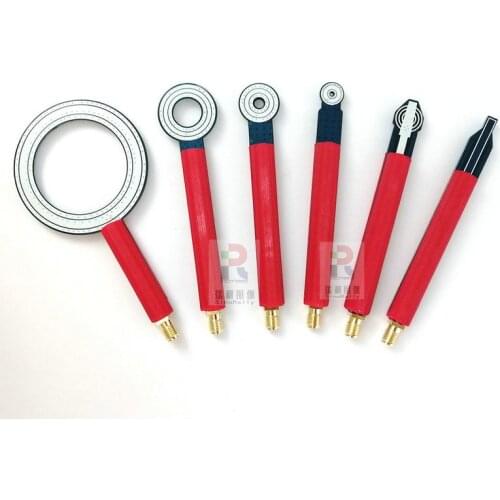 EMC EMI EMS near field probe conducted radiation rectification magnetic field electric field probe DIY handle