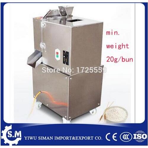Stainless steel 20g pizza and bread dough divider rounder roller bun maker machine mini weight bun between 20-80g choose