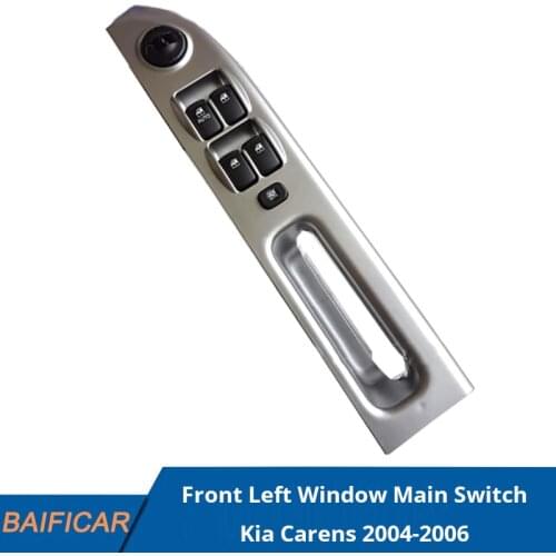 Baificar Brand New Genuine Front Left Window Main Switch For Kia Carens 2004-2006
