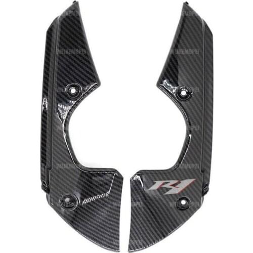 Carbon Fiber Painted Upper Front Air Intake Cover Trim Fairing Cowling Fit For YAMAHA YZF1000 R1 2009 2010 2011 2012 2013 2014