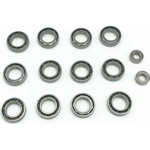 14pcs Xmods Complete Ball bearing kit Four drive vehicle Upgrade accessories Mini 4WD 4x4 Bearing set
