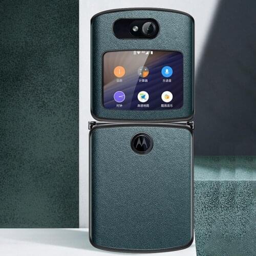 5G Shockproof Anti-fingerprint Phone Protective Case Mobile Phones 360-degree Protection Cover for Motorola Razr