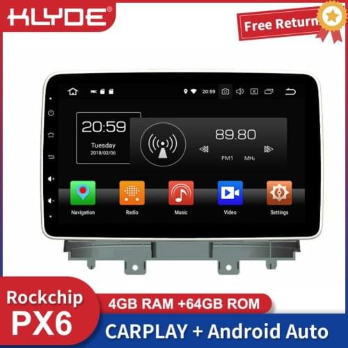 PX5 PX6 Android Player For Ford Focus 2019 Car Radio Carplay Head Unit Multimedia GPS Navigation Stereo Autoradio