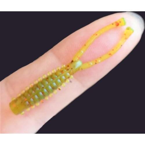 Swolfy Fishing Lure 0.4g 40mm 120pcs/lot Rockfish Ocean Bait Needle tail Soft Lure Artificial Bait