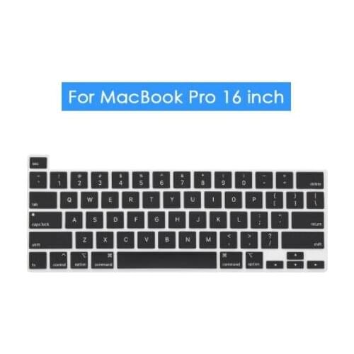 US Silicone Keyboard Cover For MacBook Pro 16 Inch 2019 A2141 model Keyboard Covers Film Scratch Proof Protect macbook pro 16