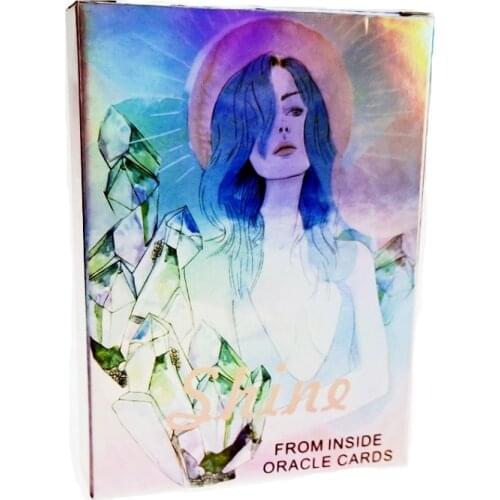 Shine From The Inside Oracle Cards Classic Board Games Cards Imaginative Oracle Divination Desk Game Tarot Cards With PDF