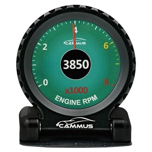 Universal OBD2 Meter Gauge knowing your car better the first-world Round Lcd gauge