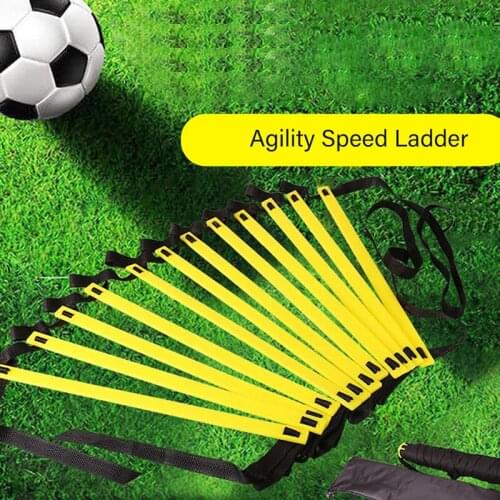 Agility Speed Ladder Stairs Nylon Straps Training Ladders Agile Staircase for Fitness Soccer Football Speed Ladder Equipment
