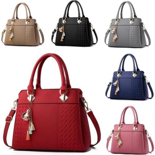 Famous Designer Brand Bags Women Leather Handbags 2021 Luxury Ladies Hand Bags Purse Fashion Shoulder Bags