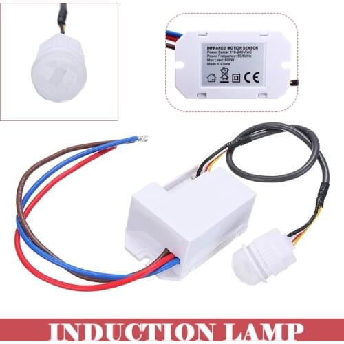 1 Piece Mini PIR Infrared Motion Sensor M Recessed Sensor 360 Degree Angle 800W For LED 5s-8min Lighting Accessories