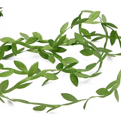 10meters Artificial Ivy Green Leaf Garland Plants Vine Fake Foliage Flowers Home Decor Plastic Artificial Flower Rattan String