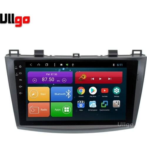 9 inch Octa Core Android 8.1 Car DVD GPS for Mazda 3 Axela 2010-2013 Autoradio GPS Car Head Unit with BT RDS WIFI Mirror-Link