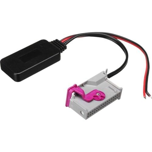 Car Wireless Bluetooth Module Music Adapter Auxiliary Line Aux Audio Receiver For- A3 A4 A6 A8 Tt R8 Rns-E