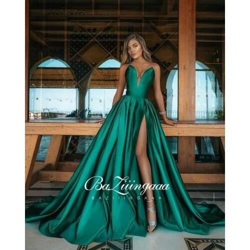 BAZIIINGAAA Luxury Woman Cocktail Dress Beaded Sequins Long Elegant Night Cocktail Party Formal Dresses for Wedding Plus Size