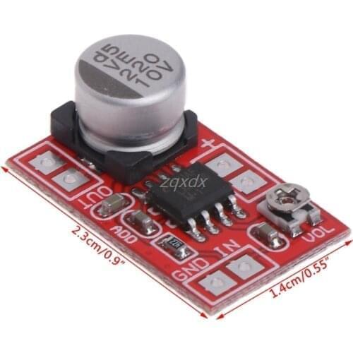 DC 5V-12V Micro Electret Amplifier MIC Condenser Mini Microphone Amplifier Board Whosale&Dropship