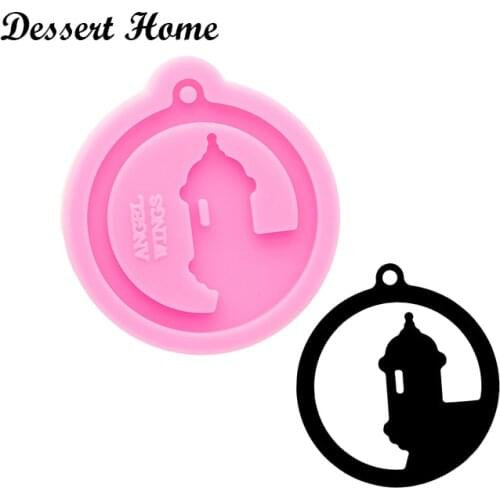 DY0473 Resin Volky Van Studs Molds,la Garita Puerto Rico Many Other Countries Flag Mold for Keychain, Silicone Molds Epoxy