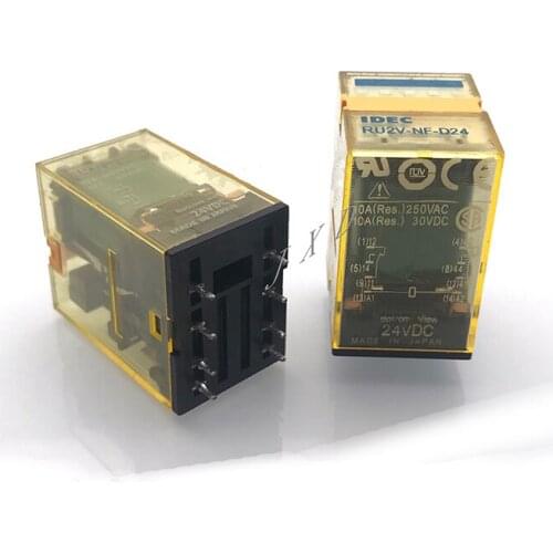 HOT NEW 24V relay RU2V-NF-D24 RU2V NF D24 RU2VNFD24 10A 8PIN