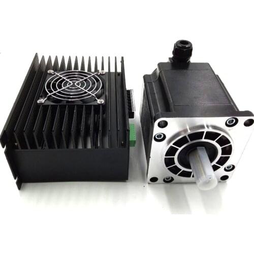 China NEMA52 Stepper kits 1.2 Degree 35Nm 6.9A 130mm 3 Phase Micro Stepper Motor Driver And Motor Kit 3M2280-10A+130BYGH350C