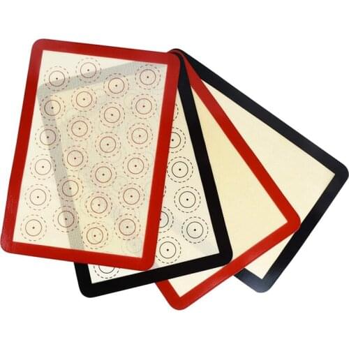 4-Piece Silicone Baking Mats Set -Silicone Baking Mat, Non Stick Baking Mat, Reusable Oven Cooking Liners