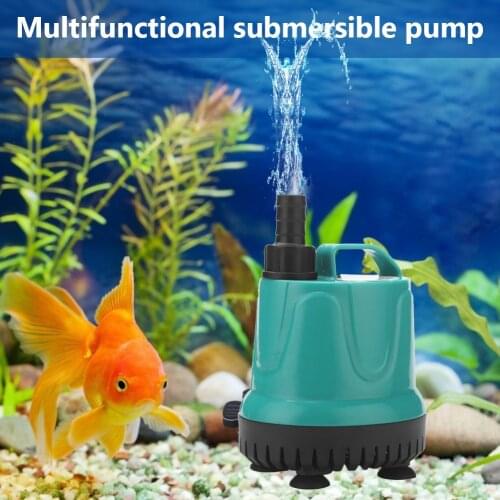 Bottom Filter Manure Suction Pump Fountain Aquarium Submersible Water Pump Home Fountain Ultra Quiet Filter Pump