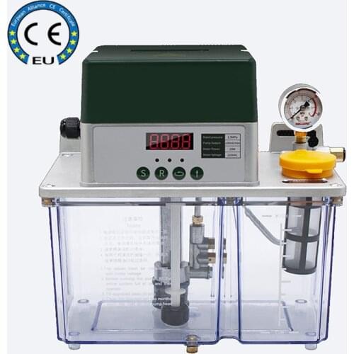 CE Approval 220V 3L 4L with pressure relief valve ( unloading valve ) Automatic Lubricating Oil Pump of Lubricator For CNC