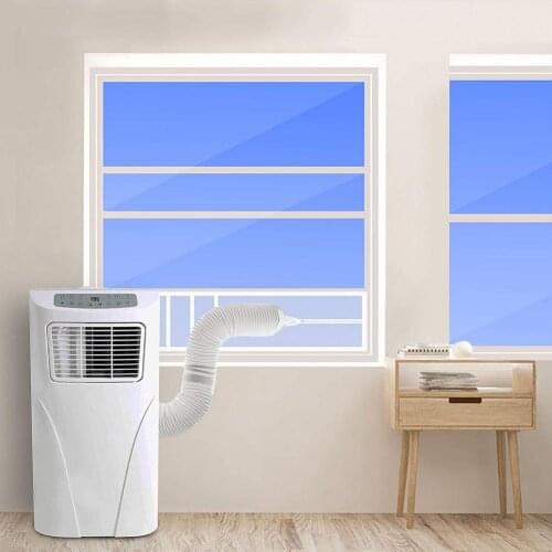 Air Conditioner Hung Window Seal Portable AC Unit Window Vent Kit Hot Airs Stop Conditioner Outlet Window Sealing Kit Air Lock