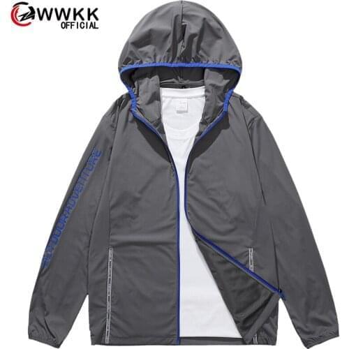 WWKK Mens Anti UV Protection Breathable Fishing Shirt Hiking Shirt Quick Dry Long Sleeve Wears Climbing Clothes