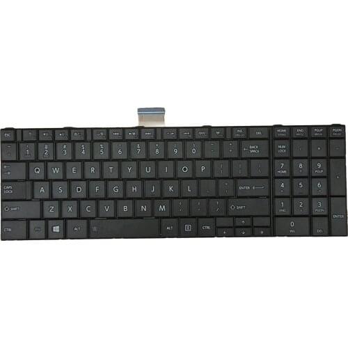 Replacement Laptop Keyboard US for Toshiba Satellite C850 C850D C855 L855D