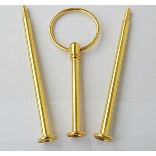 Mix and match gold silver 10 X (pieces) round style ( Does not contain plates)