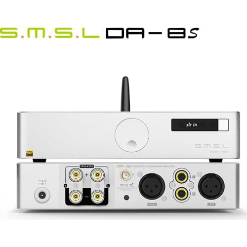 SMSL DA-8s NJW1194 80W Full Balanced Bluetooth Digital Amplifier DA8S Power Amplifier
