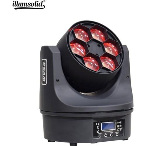 Led Beam Wash Bees Eyes 6x15w Rgbw Moving Head Light Stage Beam Light Big Bees Eyes RGBW Stage Effect Light For Bar Club Dj