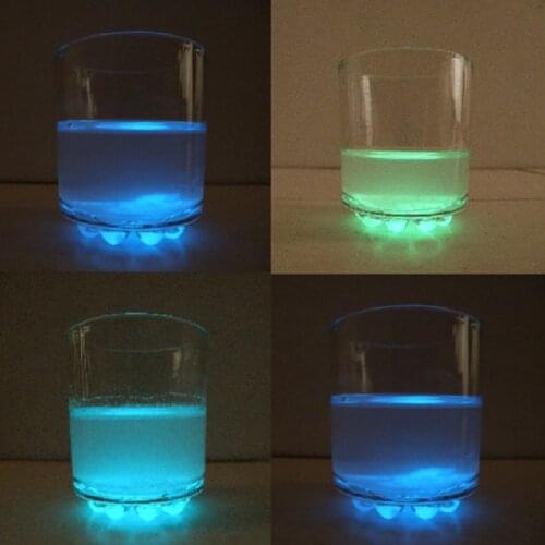 Glow in dark pigment,color:yellowish-green,bluish-green,skyblue, for water base paint or coating. water proof pigment