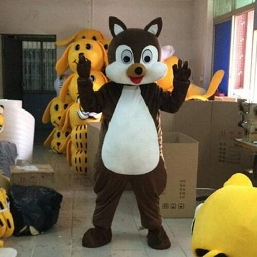 Squirrel Mascot Costume Suit Cosplay Party Game Outfit Clothing Advertising Promotion Carnival Handmade Cartoon Character Mascot