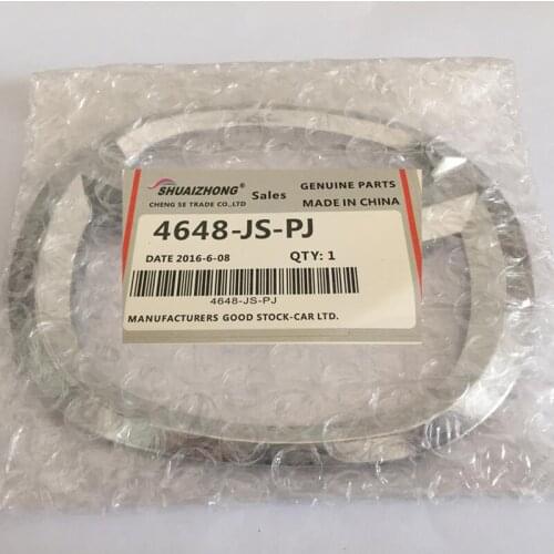 1pcs ABS chrome car front hood bonnet emblem Grill rear Trunk badge Steering Wheel sticker car styling Auto Accessories