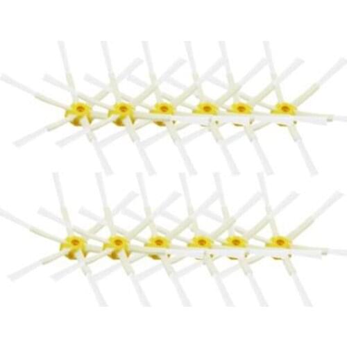 12PCS Replacement 6-Armed Side Brush for IRobot Roomba 600 700 Series Robot Vacuum Cleaner Parts