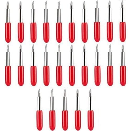 25Pcs 45 Degree for Roland Cutting Plotter Vinyl Cutter Knife Blade Blade High Hardness Tungsten Carbide Machine Tool