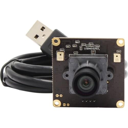 4K 3840x2160 USB Camera module No distortion Lens CMOS HD Video Clip WebCam Web Camera Laptop PC Computer Wholesale