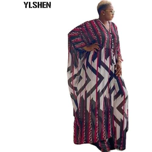 African Clothes for Women Two Piece Set Dashiki 2021 Summer Fashion Maxi Dress Sets Pants Suits Outfits Party Dresses Plus Size